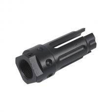 KACタイプ QDC ダミーサプレッサー& ハイダー(14mm逆ネジ) BK [EC-SIL-MP135] [取寄]