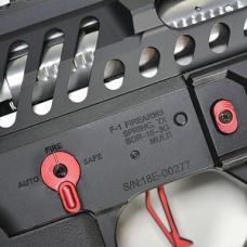 電動ガン EMG F1 FIREARMS BDR-15 3G Skeletonized 【ブラック/レッド/RS-2ストックver】 [APS-BDR-BR-2] [取寄]