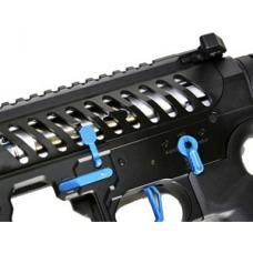 電動ガン EMG F1 FIREARMS BDR-15 3G Skeletonized 【ブラック/ブルー/RS-2ストックver】 [APS-BDR-BBL-2] [取寄]