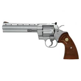 モデルガン : COLTパイソン 6インチ 【R-モデル】 ステンレスフィニッシュ [8月上旬発売.予約特価]