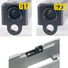 マルイ G17/22対応 G22スタイル カスタムスライド(2016ver) [SL-G1707] ブラック [品切中.輸入待ち]