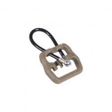 BFGタイプ ULOOP スリングアタッチメント SHORT 1インチループ [ZZ-DH-0691] DE:デザートカラー [取寄]