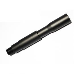 アウターバレルエクステンション 117mm (M4A1型段差あり) 14mm逆ネジ [SL-00-35] [取寄]