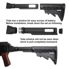 マルイ 次世代電動ガン AK47用 M4ストックコンバージョンキット(バッテリー後出し可) [1432] [取寄]