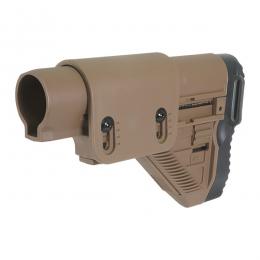 H&Kタイプ HK G28 アジャスタブルバットストック HK417 電動ガンシリーズ用 デザートカラー [EC-ST-MP219DE] [取寄]