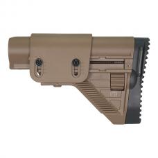 H&Kタイプ HK G28 アジャスタブルバットストック HK417 電動ガンシリーズ用 デザートカラー [EC-ST-MP219DE] [取寄]