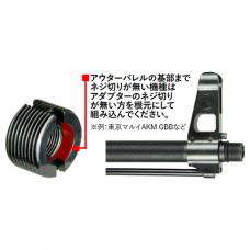 マルイ GBB AKM/次世代AK102用 Zenitco DTK-3Mタイプマズルブレーキ /ブラック [2372] [取寄]