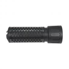 KACタイプ QDC CQB ダミーサプレッサー&ハイダー(14mm逆ネジ) ブラック [EC-SIL-MP134] [取寄]