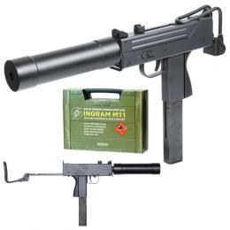 GAS-BLK : イングラムM11 サプレッサー&ガンケースセット [取寄][残り僅か]