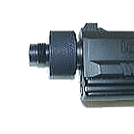 マルイ/KSC両対応 Mk23ソーコムピストル用 サイレンサーアダプター(本体側) /14mm逆ネジ [SAS23R] [取寄]