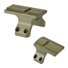 20mmレール/34mm径スコープ用 Reptilia AUSタイプスコープマウント(ACROドットサイトマウント付属) [ASSM-FDES] FDEカラー [9月下旬再入荷予定.単品予約]