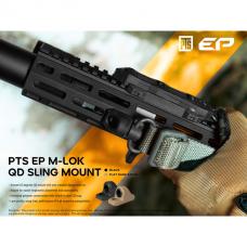 Enhanced Polymer M-LOK QDスリングマウント (BK) [PTS-PT195450307] [11月入荷予定.単品予約]