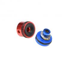 一体型サイレントシリンダーヘッド/ピストンヘッドセット (アルミCNC/ラバーバンパー/Ver.2) [SH-SLH-SK0001] [取寄]