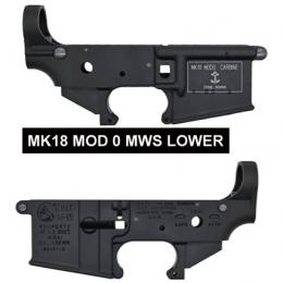 マルイM4MWS用 MK18 MOD0 ロアーレシーバー(ロールスタンプ/6061-T6) [MK18MOD0-MWSL] [取寄]