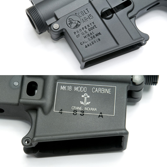 L.A.ホビーショップ / マルイM4MWS用 MK18 MOD0 レシーバーセット