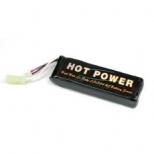 リチウムポリマーバッテリー 7.4V 2200mAh 20C (100x34x17mm) [取寄]