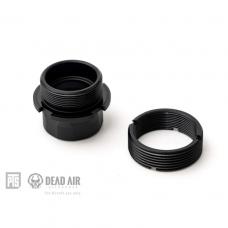 Dead Air Sierra 5 Mockサップレッサー (non US ver.) ブラック [9月発売予定.単品予約]