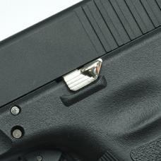 マルイ G19/17G4用エクステンディッドスライドストップ [GLK-155(B)] シルバー [取寄]