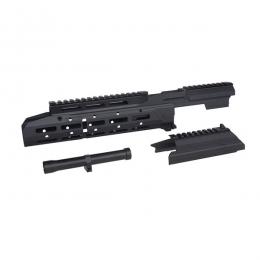 CYMA STD電動ガン AK105/AKM用 SAG MK3.1タイプ モノシリックハンドガード [KW-KU-426 BK] [取寄]