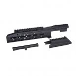 CYMA STD電動ガン AK105/AKM用 SAG MK3.1タイプ モノシリックハンドガード [KW-KU-426 BK] [取寄]
