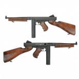 電動ガン トンプソン M1A1 ミリタリー /リアルウッド [KA-AG-263-WO-TH] [9月下旬入荷予定.単品予約]