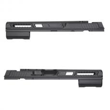 ASG/KJW GBB CZ SHADOW2用 Harbingerタイプ CNC Optic Ready アルミスライド [KW-KU-GBSD2011] ブラック [取寄]