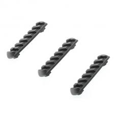 QRS M-LOK レイルセクション 7Slot/3個セット (BK) [VF9-MWS-ML-BK03]  [取寄]