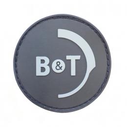 B&T ラバーパッチ B&T LOGO (Black/Grey 直径50mm) [BT-231607] [取寄]
