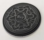 B&T ラバーパッチ B&T Star Baffle (Black/Grey 直径70mm) [BT-231608] [取寄]