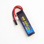 7.4V 500mAh 25-40C リポバッテリー 電動ハンドガン用 BECコネクター [SA-B049B] 約65x18x11.5mm  [取寄]