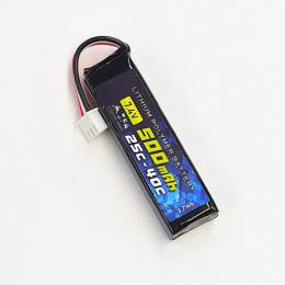 7.4V 500mAh 25-40C リポバッテリー B2i STANDARD(B-i0001)用 ※バランスコネクターのみ [SA-B049N] 約65x18x11.5mm [取寄]