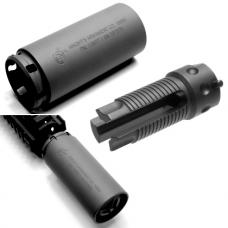 KAC 5.56mm QDC/MCQ-PRTタイプQDサプレッサー(ブラック/14mm逆ネジ) [MCQPRT-BK] [取寄]