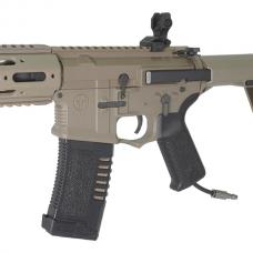 外部ソース式 HPAライフル AM-014 【Honey Badger:ハニーバジャー】ショートハンドガードver. [AR-057-DE-HPA] DE:デザートカラー [取寄]