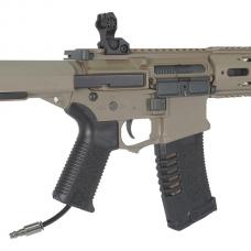 外部ソース式 HPAライフル AM-014 【Honey Badger:ハニーバジャー】ショートハンドガードver. [AR-057-DE-HPA] DE:デザートカラー [取寄]