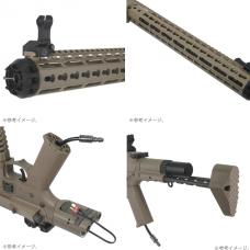 外部ソース式 HPAライフル AM-016 【SHIELD CRUSHER:シールドクラッシャー】[AR-061-DE-HPA] DE:デザートカラー [取寄]