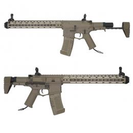 外部ソース式 HPAライフル AM-016 【SHIELD CRUSHER:シールドクラッシャー】[AR-061-DE-HPA] DE:デザートカラー [取寄]