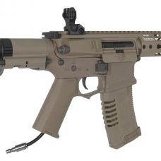 外部ソース式 HPAライフル AM-016 【SHIELD CRUSHER:シールドクラッシャー】[AR-061-DE-HPA] DE:デザートカラー [取寄]