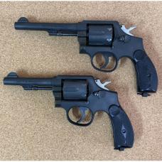 モデルガン : S&W ビクトリーカスタム(ラウンドバット) 5インチ [取寄]
