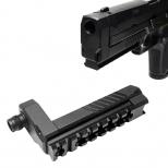 マルイ GBB P320フルサイズ用 全アルミ製 コンペ式アダプターレールキット [DNRP320FRK] [取寄]