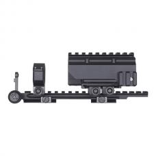 20mmレール用 KAC NADSタイプ 30mm径スコープマウントリング &TRIエクステンドマウントセット(刻印なし) [CGS-SM-0005] [取寄]
