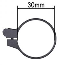 GEISSELEタイプ フラッシュライトスローレバー 30mm径 ブラック [SOTAC-JQ-123-30-BK] [取寄]