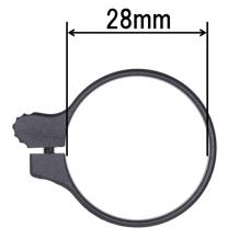 GEISSELEタイプ フラッシュライトスローレバー 28mm径 SF X300V/X400V用 ブラック [SOTAC-JQ-123-28-BK] [取寄]