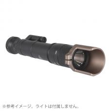 DARKMATTERタイプ ウェポンライトダストカバー 28mm径 SF X300V/X400V用 ブラック [SOTAC-JQ-124-28-BK] [取寄]