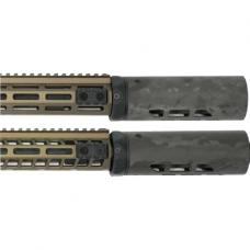 MODTAC M-RACタイプ6.5インチカーボンサプレッサーシールド(Geissele MK16/MK14ハンドガード/APFG MCX VIRTUS用) [MRAC-6.5BLK-A] [取寄]