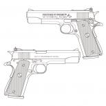 モデルガン : GM-7.5 COLT Mk4 ラージ刻印 スウェンソン Kサイトカスタム【オールブルーイング仕上げ】 [10月発売.予約] ※先着順