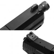 マルイ GBB USPコンパクト用 HEINIE Suppressor-Heightタイプスティールサイトセット [ST-TM35] [取寄]