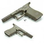 マルイ GBB G17 Gen4用 17 Gen.4オリジナルフレーム (EU/FDE) [GLK-231(FDE)] [品切中.輸入待ち]