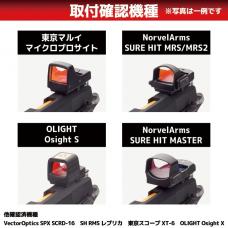 プラスチックマウント DOC/VT/MRS/RMSc /マルイ GBBグロックシリーズ用 [PM-DOC-TM-GLOCK] [取寄]