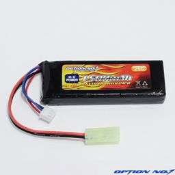 リチウムポリマーバッテリー[H.V パワー] 7.6V 1500mAh (ミニSタイプ) [GB-0040M] [取寄]