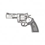 ガスガン : COLT アナコンダ 4インチ エクセレントヘビーウェイト【木製グリップ】 [2027/2月頃発売.単品予約]